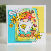 Garden Gnome Woodware Clear Stamps 4"X6" by Creative Expressions