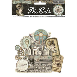 Voyages Fantastiques   Stamperia Die-Cuts