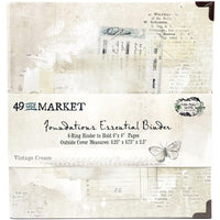 Vintage Cream - 49 And Market Foundations Essentials Binder