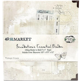 Vintage Cream - 49 And Market Foundations Essentials Binder