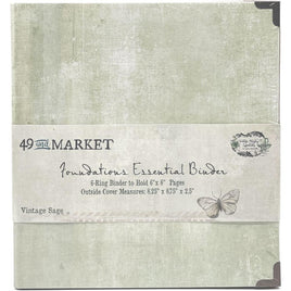 Vintage Sage - 49 And Market Foundations Essentials Binder