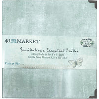 Vintage Sky - 49 And Market Foundations Essentials Binder