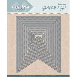 Find It Trading Card Deco Essentials Nesting Cutting Dies  Bullet Fishtail Label