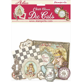 Alice Charms - Stamperia Clear Die-Cuts