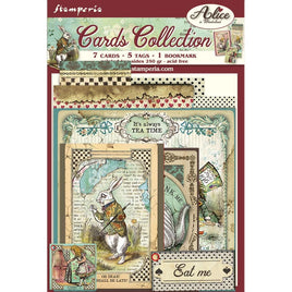 Alice In Wonderland - Stamperia Cards Collection