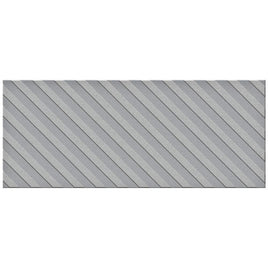 Spellbinders Embossing Folder  Diagonal Stripes Slimline