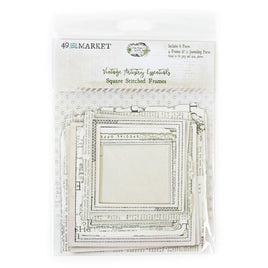 Square Stitched   Vintage Artistry Essentials File Frame Set  49 and Market