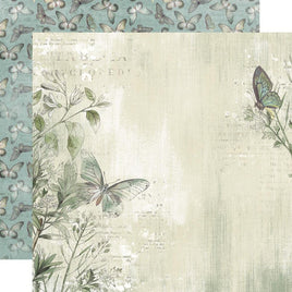 Simple Vintage Weathered Garden Dbl-Sided Cardstock 12"X12"   Beautiful Life