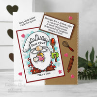 Woodware Clear Stamps  Singles Gnome Chef