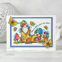 Singles Gnome Shoe Woodware Clear Stamps 4"X6" by Creative Expressions
