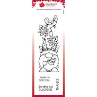 Woodware Clear Stamps  Singles Sunflower Hat