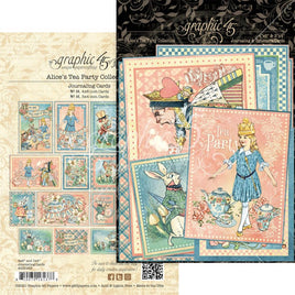 Graphic 45 Alice's Tea Party Journaling Cards