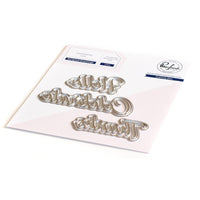 Pinkfresh Studio Die Set  Scripted Greetings
