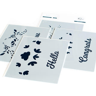 Pinkfresh Studio Stencils 4.25