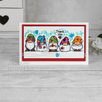 Woodware Clear Stamps  Singles Mini Gnomes