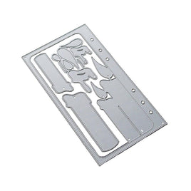 Planner Essentials 45 -Candle Page - Elizabeth Craft Metal Die