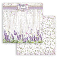 Provence  Stamperia Double-Sided Paper Pad 8"X8" 10/Pkg