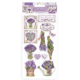 Elements, Provence    Stamperia Adhesive Chipboard 6"X12"