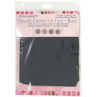 Black - 49 And Market Foundations Envelope Gatefold Flip Folio