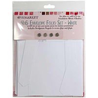White - 49 And Market Foundations 4"X6" Envelope Folio Set
