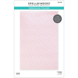 Loops - Be Bold   Spellbinders Embossing Folder