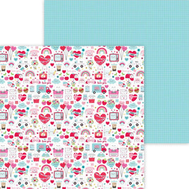 Lots Of Love - Lots Of Love Double-Sided Cardstock 12"X12"