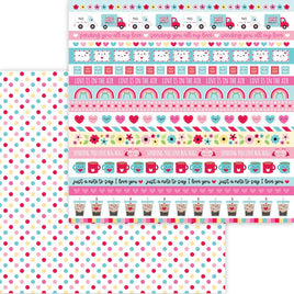Sprinkled With Love - Lots Of Love Double-Sided Cardstock 12"X12"