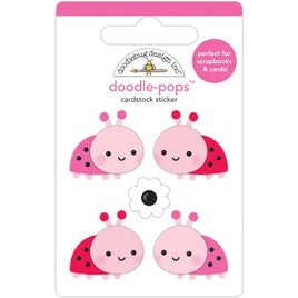 Hug Bugs - Doodlebug Doodle-Pops 3D Stickers