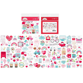 Lots Of Love - Doodlebug Odds & Ends Chit Chat Die-Cuts