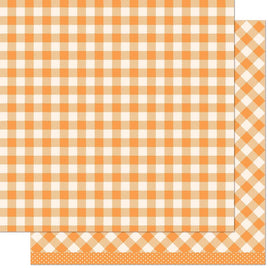 Lawn Fawn Gotta Have Gingham Rainbow Double-Sided Cardstock 12"X12"  Margaret