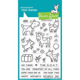 You Goat This - Lawn Fawn Clear Stamps 4"X6"