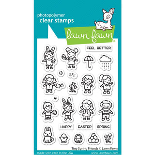 Tiny Spring Friends- Lawn Fawn Clear Stamp 3