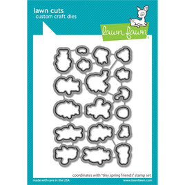 Tiny Spring Friends - Lawn Fawn Craft Die
