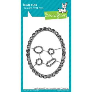 Giant Easter Messages   - Lawn Fawn Craft Die