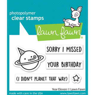 Year Eleven - Lawn Fawn Clear Stamps 3