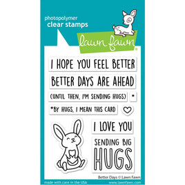 Better Days - Lawn Fawn Clear Stamps 3"X4"