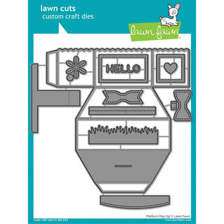Platform Pop-Up   - Lawn Fawn Craft Die