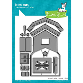 Build-A-Barn  - Lawn Fawn Craft Die