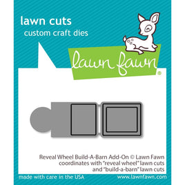 Reveal Wheel Build-A-Barn Add-On  - Lawn Fawn Craft Die