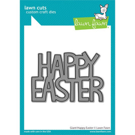 Giant Happy Easter   - Lawn Fawn Craft Die