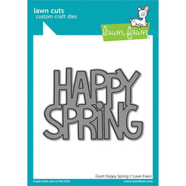 Giany Happy Spring  - Lawn Fawn Craft Die