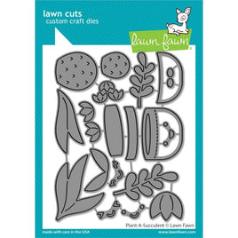 Plant-A-Succulent  - Lawn Fawn Craft Die