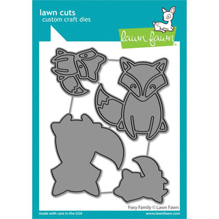 Foxy Family   - Lawn Fawn Craft Die