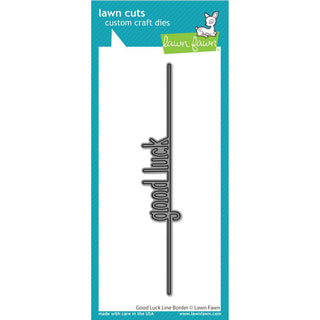 Good Luck Line Border - Lawn Fawn Craft Die