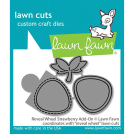 Reveal Wheel Strawberry Add-On  - Lawn Fawn Craft Die