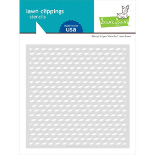 Skinny Stripes - Lawn Clippings Stencils
