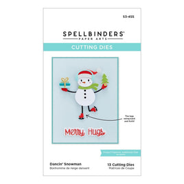 Dancin' Snowman - Tinsel Time - Spellbinders Etched Dies
