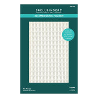 Circle Illusion - Spellbinders 3D Embossing Folder 5.5"X8.5"