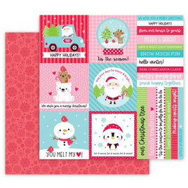 Tis The Season - Let It Snow Double-Sided Cardstock 12"X12"