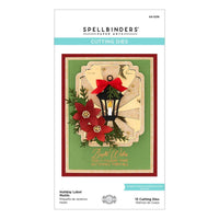 Holiday Label Motifs - Spellbinders Etched Dies By Becca Feeken